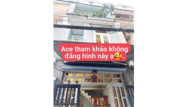Bán nhà mới đẹp Quận 8, 45m2(4.4x11M), 3 Lầu đúc BTCT 3PN, giá chỉ hơn 3  tỷ