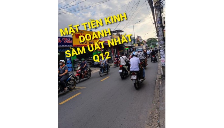 Mặt Tiền DT 70m2 đường Song Hành Q12 có 5 tỷ