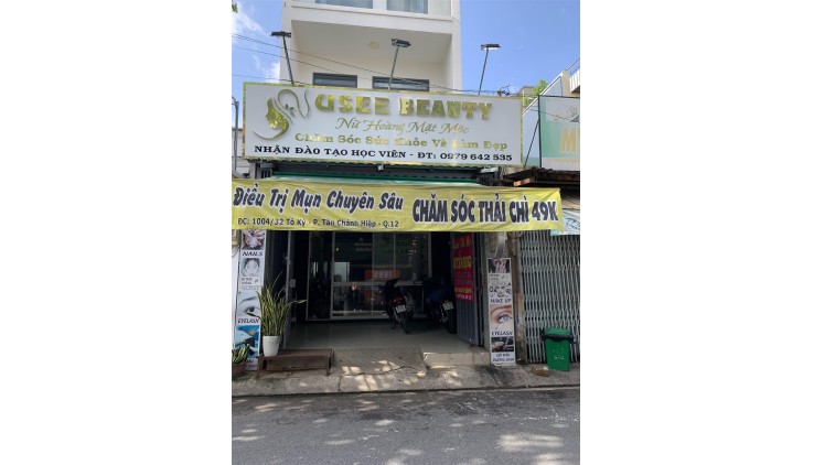 Sang Nhượng Gấp MẶT BẰNG KINH DOANH Đẹp- Rộng- Sạch Tại Tô ký- Quận 12