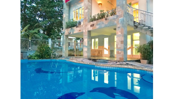 Cô Tư  gửi  cho thuê biệt thự 1 Nguyễn Quý Cảnh, 2 MT Quận 2