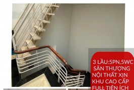 Nhà phố 4 Tầng đồng bộ Sổ Hồng 80m2 Khu Cao cấp Nam Long Quận 7