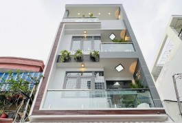 CCG nhà Bùi Quang Là Bùi Quang Là, 4x14m, HXH thống, 4 tầng, mới đẹp.