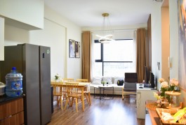 Cho thuê căn hộ Mizuki 56m2 2PN, full nội thất gỗ, điện máy, xách vali vào ở. Chỉ 9,5tr
