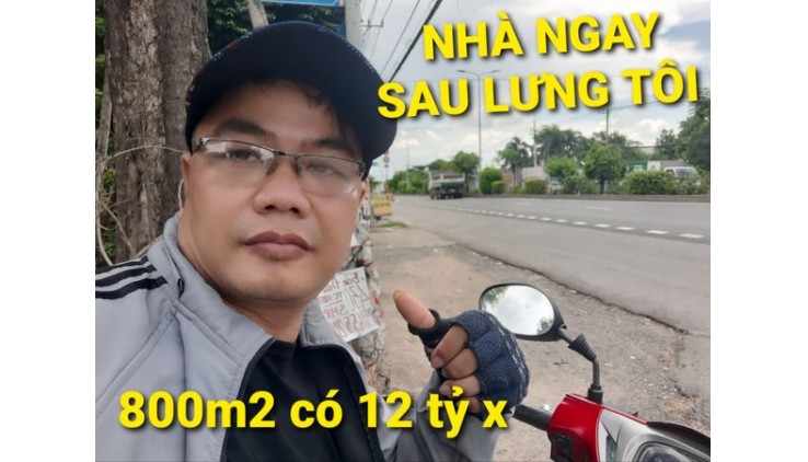800m2 = 12 tỷ x QL22 Tân Phú Trung Củ Chi TPHCM - SOS