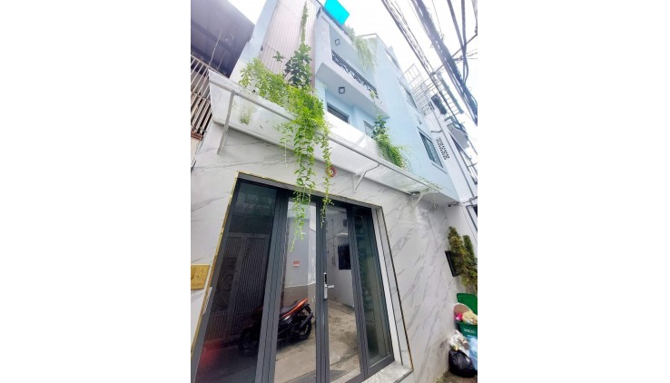 Nhà 4 tầng BTCT Nguyễn Trọng Tuyển, P1, Tân Bình, 44m²(6.6x7), 6PN, 5WC, 6.5 tỷ TL