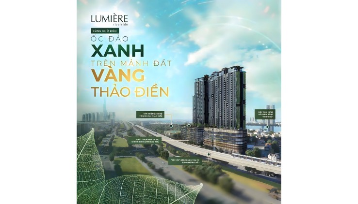 Sở Hữu Ngay Penthouse LUMIÈRE RIVERSIDE, Thảo Điền, Quận 2