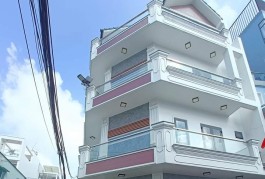 Nhà bán 4 tầng HXH8m 730 Hương Lộ 2 Bình Trị Đông A, Bình Tân 6.7 tỷ