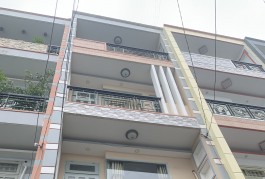 Bán nhà riêng gò vấp, 5PN, 52m2, Lê Đức Thọ, Oto ngủ trong nhà.