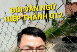 Đất Cực Đẹp 6 x 14,02 nhỉnh 4 tỷ Bùi Văn Ngữ Hiệp Thành Quận12 TPHCM