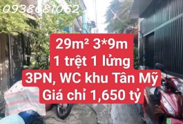 Nhà bán nhanh rẻ nhất khu vực, 4*11 44m2 Lê Văn Lương, Phường Tân Hưng, quận 7 chỉ 2,3 tỷ