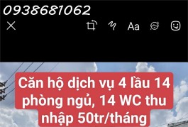 Bán căn hộ dịch vụ ngay khu chế xuất Tân Thuận, Đường Huỳnh Tấn Phát, Tân Thuận, Quận 7 thu nhập 50 triệu/tháng bán chỉ 10,9 tỷ