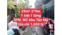 Nhà bán nhanh rẻ nhất khu vực, 4*11 44m2 Lê Văn Lương, Phường Tân Hưng, quận 7 chỉ 2,3 tỷ