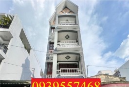 Nhà riêng 66m2, 4 tầng – HXH, Huỳnh Văn Nghệ, P.15, Tân Bình -- 6.8 tỷ