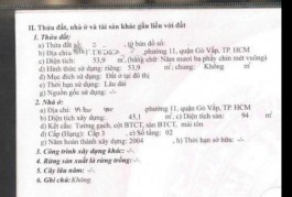 Bán nhà Quang Trung, Hẻm xe hơi, 4x14m, 2 tầng BTCT chỉ 4.4 tỷ TL