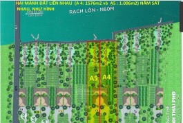 Bán 2 lô đất liền nhau (1.006m2 + 1.575 m2) ven sông Sài Gòn, đường Bến Cỏ, Phú Hòa Đông, Củ Chi