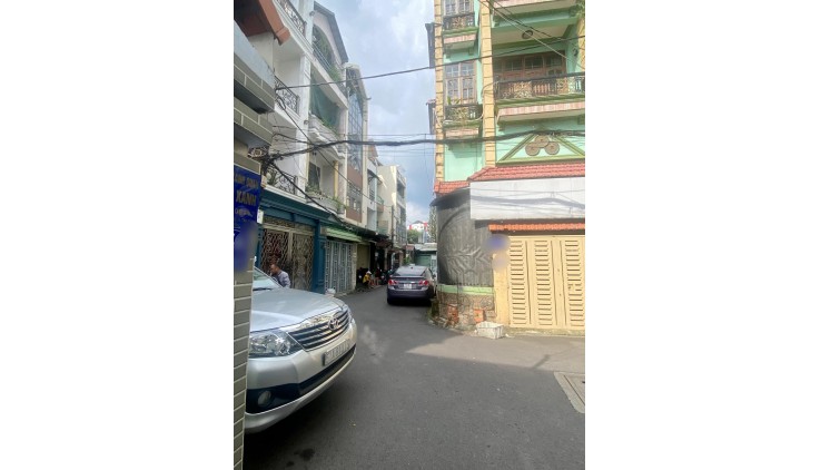 Bán Nhà Ngang 5m, Nở Hậu 10m2, 136M2, HXH, Đường Phan Huy ích. Phường 15. Tân Bình