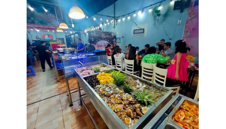 Bận việc gia đình cần Sang gấp quán Buffet+Cơm trưa Mặt tiền Đường Nguyễn Văn Quá