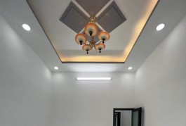 BÁN NHÀ MỚI GẦN CHỢ HẠNH THÔNG TÂY, 2L, 2PN, CÓ HỆ THỐNG NĂNG LƯỢNG MT, CHỈ 2.X TỶ