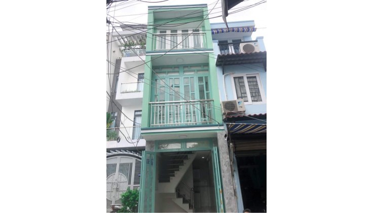 XE HƠI TỚI NHÀ_4 TẦNG_TT NHÀ BÈ_NỞ HẬU VUÔNG VỨC_GẦN 60M2_NHỈNH 5 TỶ