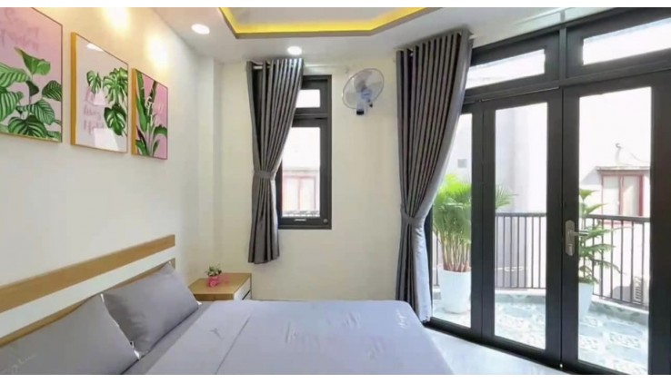 Hai Mặt Tiền, 7m x 6m, 3 Tầng, 3PN, FULL Nội Thất, Quang Trung, Gò Vấp