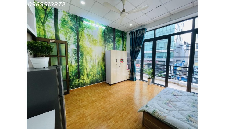 Diện tích 30m2 nội thất cao cấp máy giặt riêng trên đường Đinh Bộ Lĩnh - Bình Thạnh  gần ngã 4 Hàng Xanh