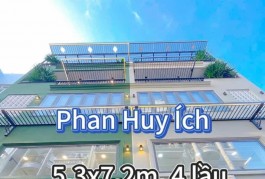 SIÊU PHẨM MỚI TINH- NGAY EMART- PHAN HUY ÍCH, FULL NỘI THẤT- GIÁ CHỈ 7,7 TỶ THƯƠNG LƯỢNG.