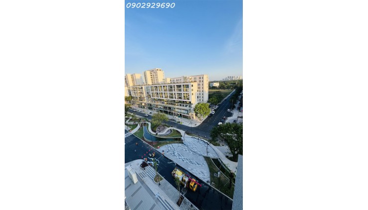 Shophouse Garden Plaza 1 - căn góc mũi tàu 3 mặt tiền rộng 30m². Mua trực tiếp từ chủ đầu tư