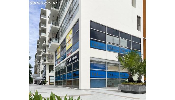 Shophouse Garden Plaza 1 - căn góc mũi tàu 3 mặt tiền rộng 30m². Mua trực tiếp từ chủ đầu tư