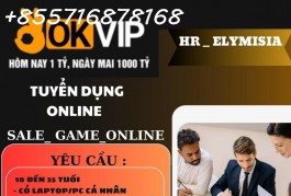 Tuyển Dụng Online Sale game- online