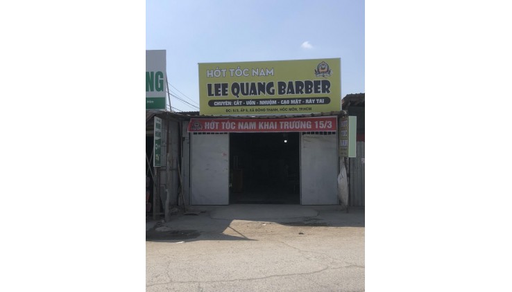 MẶT BẰNG ĐẸP - GIÁ TỐT Cần sang nhanh mặt bằng Tại  Ấp 5 Xã Đông Thạnh , Hóc Môn, HCM