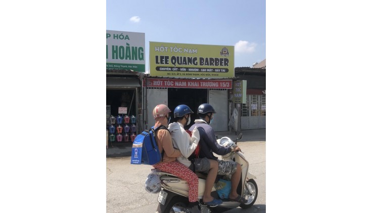 MẶT BẰNG ĐẸP - GIÁ TỐT Cần sang nhanh mặt bằng Tại  Ấp 5 Xã Đông Thạnh , Hóc Môn, HCM