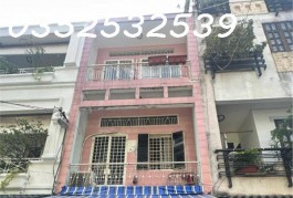 Bán nhà tại Nguyễn Cửu Vân P17 Bình Thạnh - nằm kế bên quận 1 - ngang bề thế 4.8m
