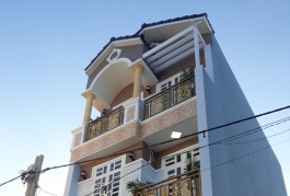 Bán nhà phố đường nhựa 6m- Khu dân cư 2329 Huỳnh tấn Phát, thị trấn Nhà Bè.