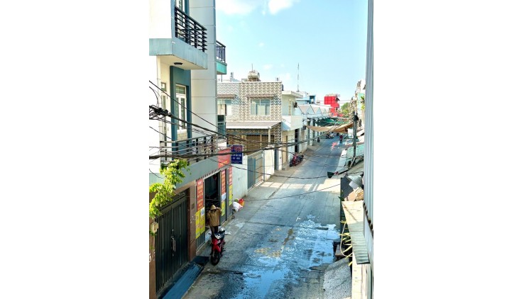 Căn Góc 2 MT BHHA, B.TÂN. 80m2 Ngang đẹp 4.9 - Hẻm thông xe hơi tránh nhau