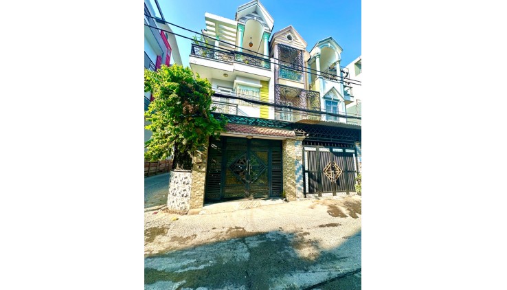 Căn Góc 2 MT BHHA, B.TÂN. 80m2 Ngang đẹp 4.9 - Hẻm thông xe hơi tránh nhau