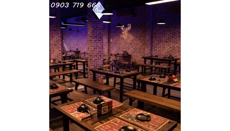 Cho Thuê Mặt Bằng BEER GARDEN – Nhà Hàng  Lầu 2 Mặt Tiền Trần Não Quận 2