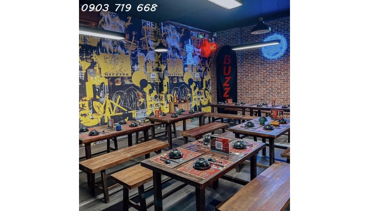 Cho Thuê Mặt Bằng BEER GARDEN – Nhà Hàng  Lầu 2 Mặt Tiền Trần Não Quận 2