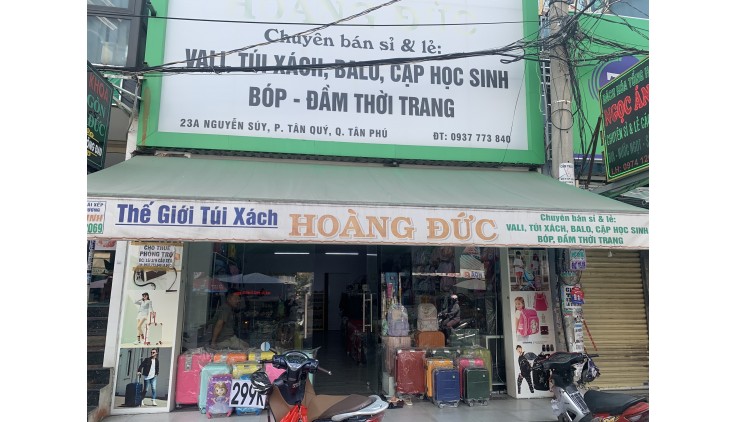 Quận Tân Phú  , Sang MB MT Đường nhựa 10m khu chợ MT 23A Nguyễn Súy, F. Tân Quý , Tel : 0937773840 ( Chính chủ )