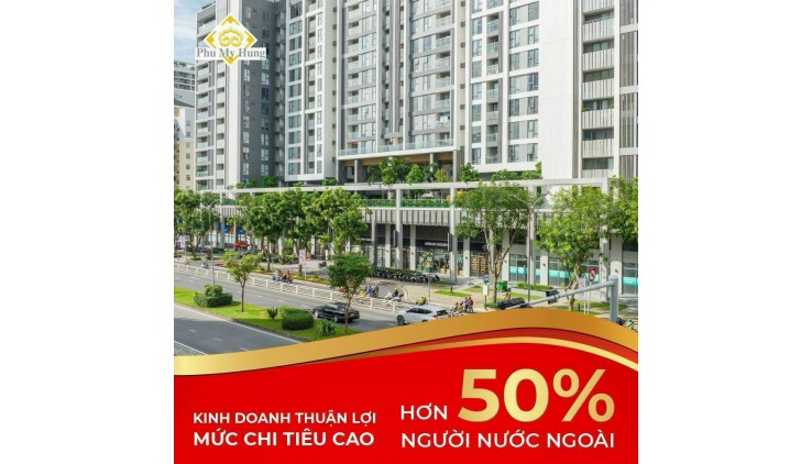 Phú Mỹ Hưng mở bán Shop The Aurora, ngay mặt tiền đường Nguyễn Lương Bằng, lịch TT dài, vay LS 0%. Nhận ưu đãi 0901323786