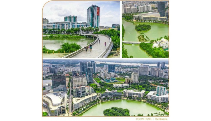 Chủ đầu tư Phú Mỹ Hưng mở bán căn hộ lầu cao view trực diện sông tại dự án Horizon Hồ Bán Nguyệt