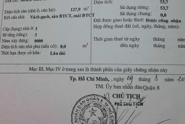 CHÍNH CHỦ Bán Nhanh Căn Nhà Vị trí đẹp tại phường 6, quận 8, TPHCM