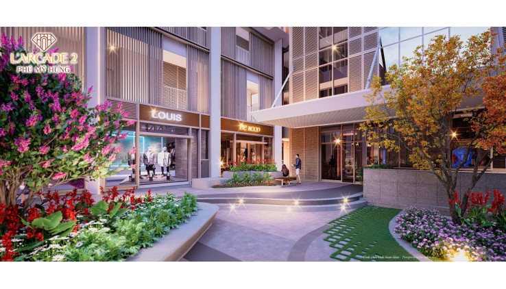 Phú Mỹ Hưng mở bán 37 căn L'arcade - Mua trực tiếp chủ đầu tư - Sở hữu lâu dài- Chiết khấu hấp dẫn