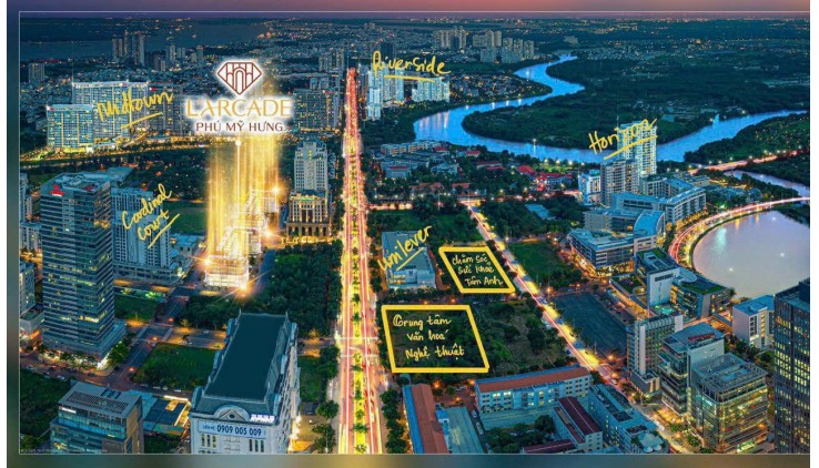 Tổng hợp Phú Mỹ Hưng L'Arcade kinh doanh & ở đẳng cấp, mua trực tiếp CĐT sở hữu lâu dài.PKD 0901323786