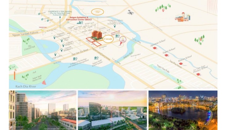 L'ARCADE PHÚ MỸ HƯNG Bảng giá & ưu đãi mới nhất Tháng 6. Chi tiết 0901323786