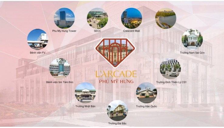 L'ARCADE PHÚ MỸ HƯNG Bảng giá & ưu đãi mới nhất Tháng 6. Chi tiết 0901323786