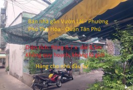 Bán nhà gần đường Vườn Lài - Phương Phú Thọ Hòa, Tân Phú, 6,7 x8.5, nhỉnh 3 tỷ 5