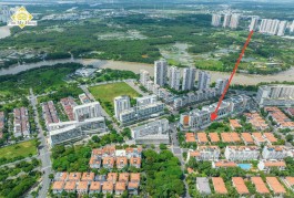 Shop Tôn Dật Tiên Phu My Hung - sẵn HĐ thuê đến 2027, tăng 8%/năm - 447m2 - 1 trệt 1 lầu 1 ô đậu xe .