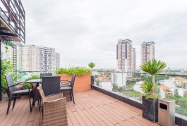 Cho thuê ROOFTOP (SÂN THƯỢNG ) toà nhà ngay trung tâm khu vực thảo điền quận 2