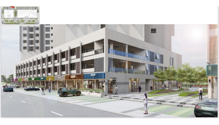Phú Mỹ Hưng quận 7 mở bán shophouse tầng trệt khu dân cư Scenic Valley 2 gần trung tâm thương mại Crescent mall