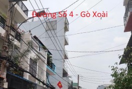 Bán đất tặng nhà - ĐS 4 - BHH A - Bình Tân - 56m2, nhỉnh 4 tỷ